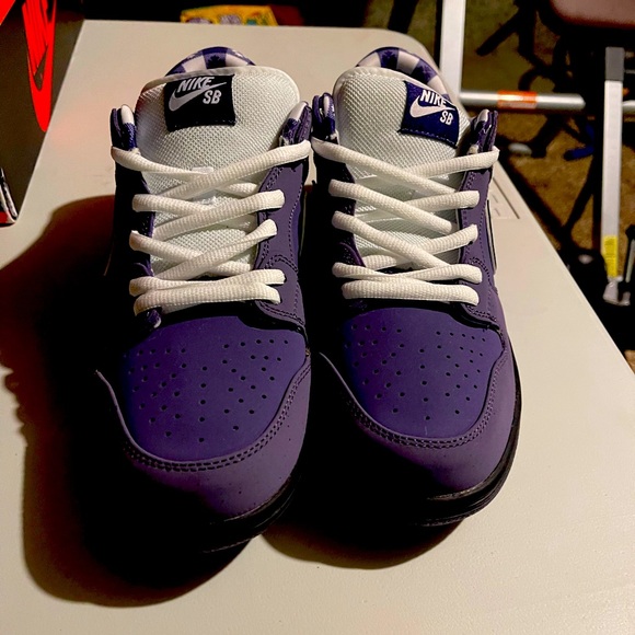 Nike dunk low sb purple lobster size 13.5 for more like a 13 - Picture 1 of 7